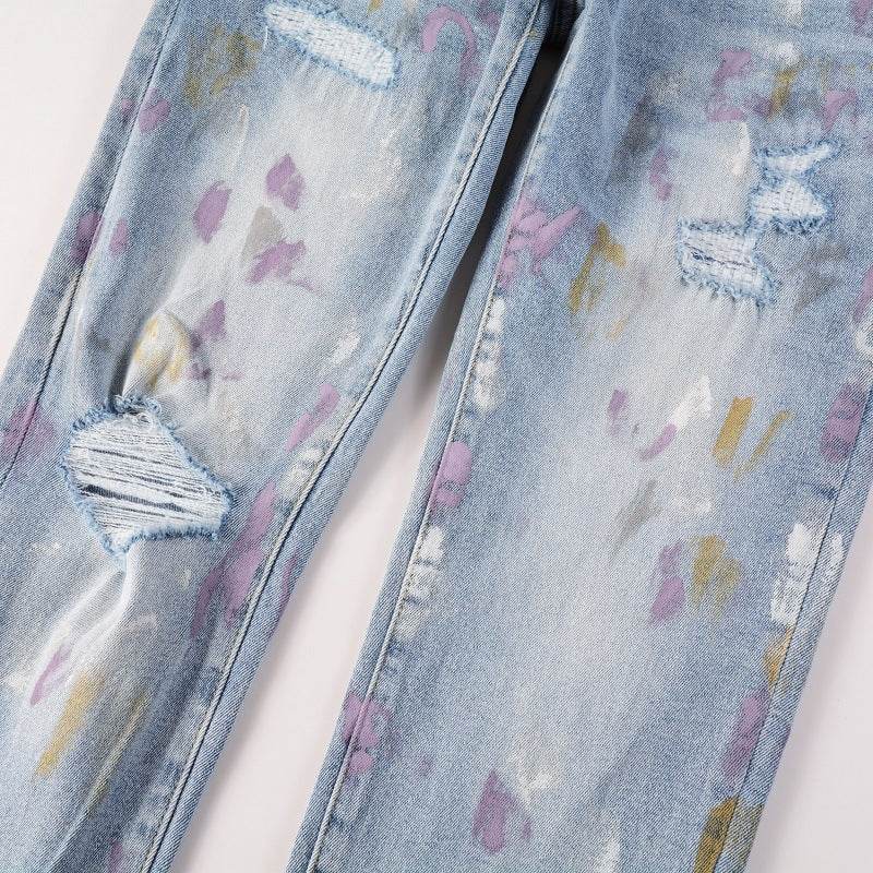 Jeans Slim Fit Skinny Pants - Mubimart