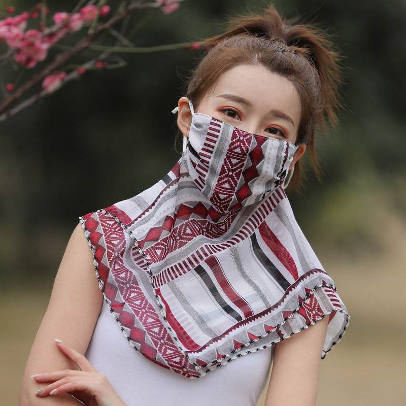 Sunscreen mask scarves - Mubimart