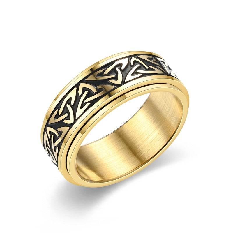 Hot Titanium Steel Ring For Men - Mubimart