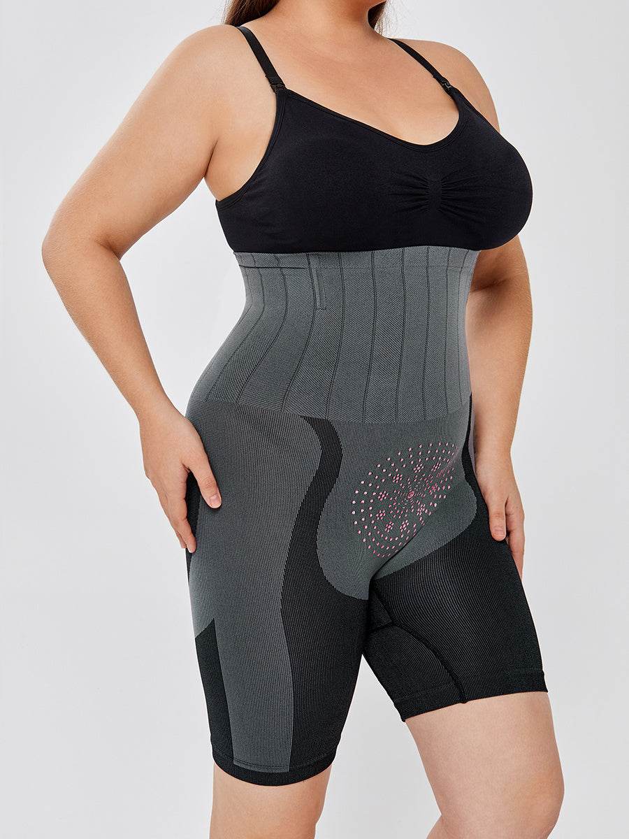 Quantum Energy Chip High Waist Shaping Shorts Underwear Thigh Slim Pants - Mubimart