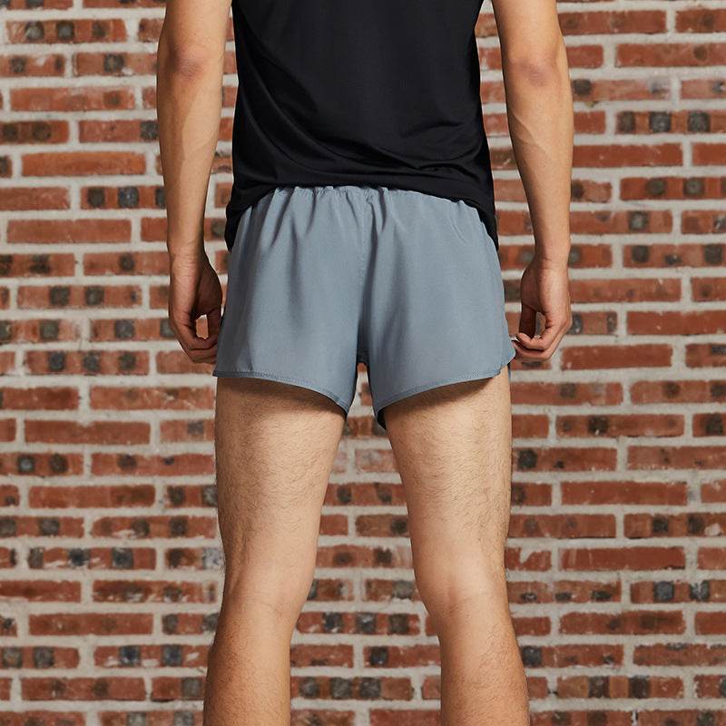Running Racing Shorts Quick-drying Exercise Workout Training Shorts - Mubimart