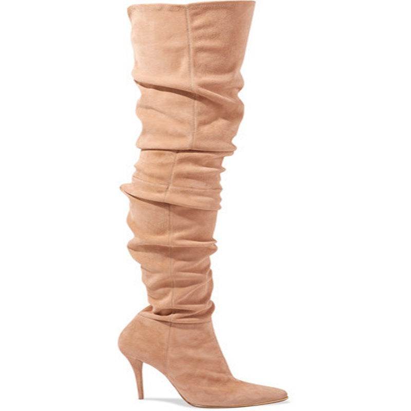 Knight over the knee boots - Mubimart