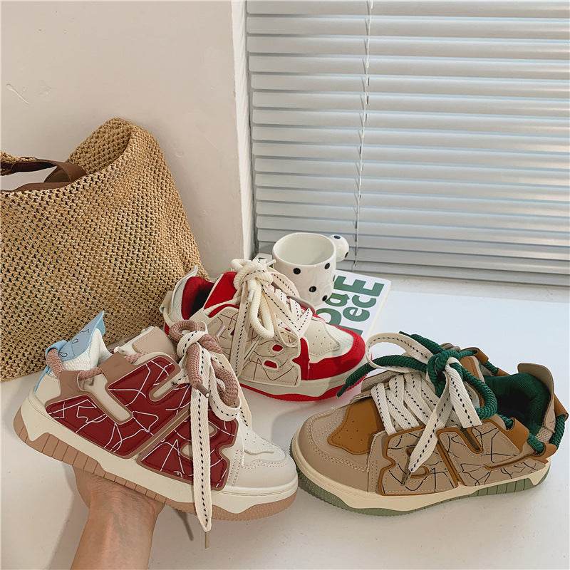Versatile Casual Sneakers For Women - Mubimart