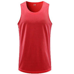 Breathable Ice Silk Sports Vest Men's Workout Sleeveless T-shirt