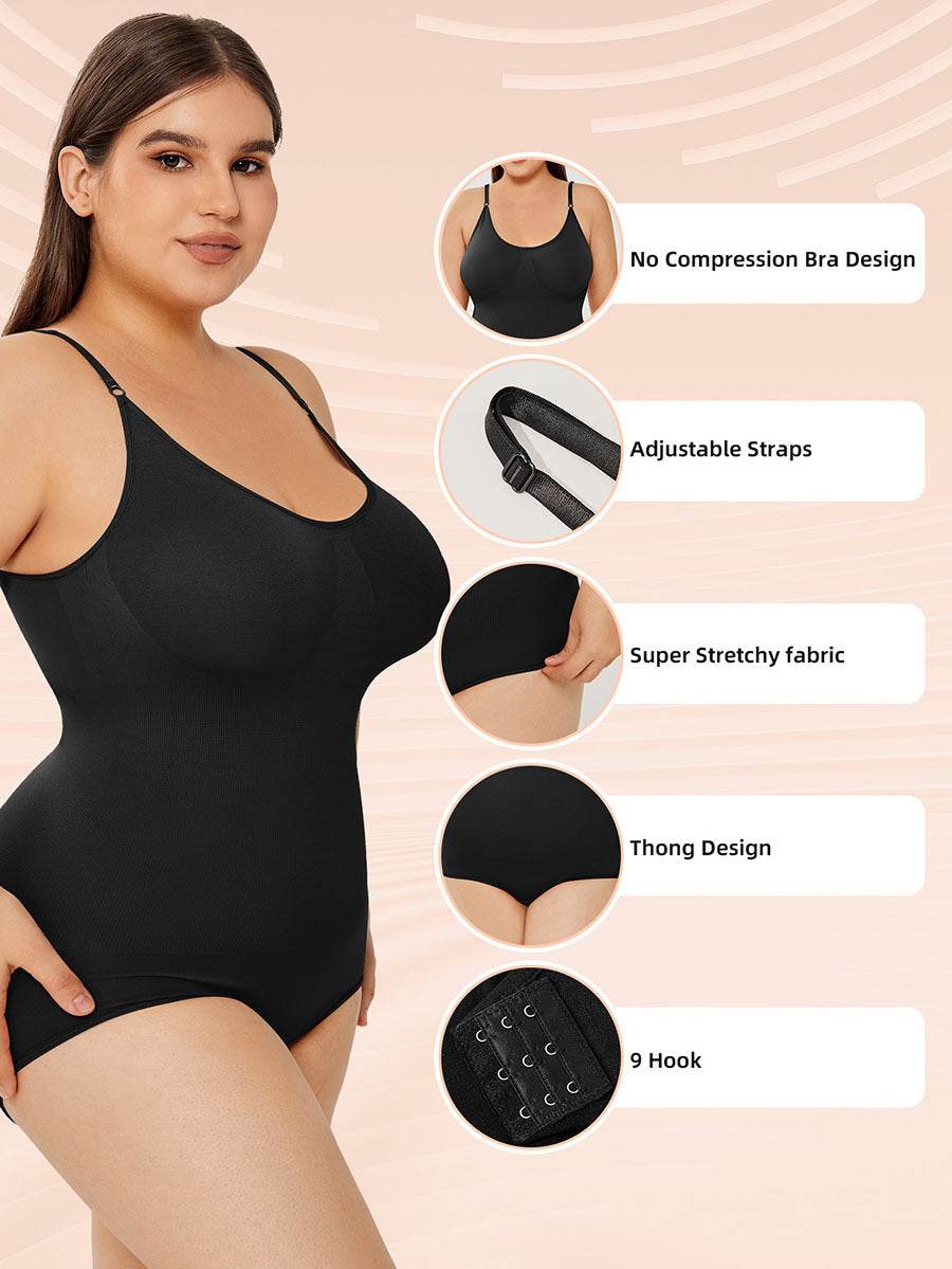 Shapewear For Women Tummy Control Full Bust Body Shaper Bodysuit - Mubimart