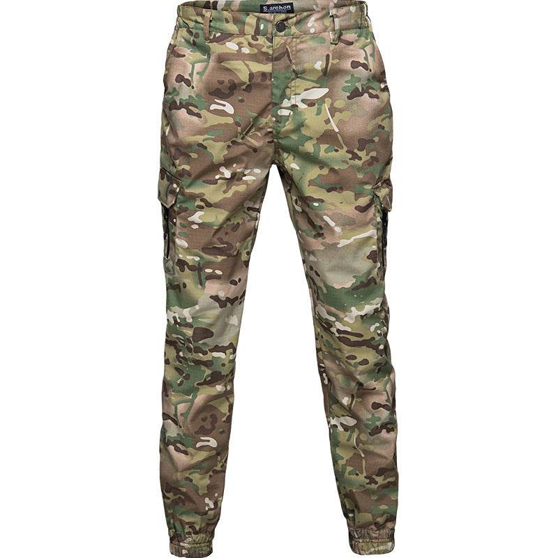 Camouflage cargo casual pants - Mubimart