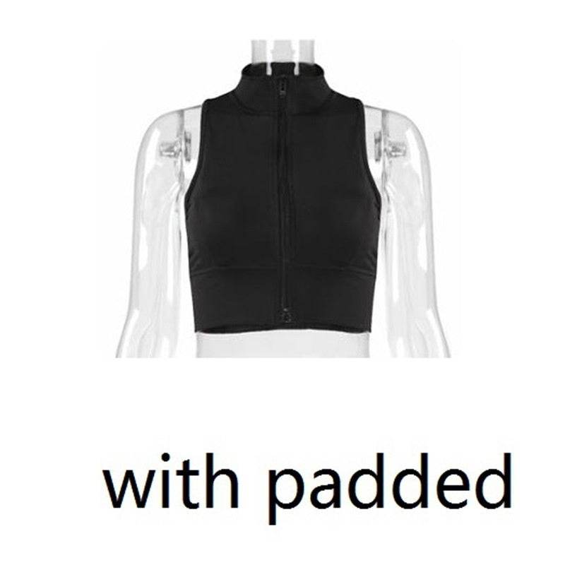 Fitness Sweatshirt Women's Workout Yoga Midriff-baring Top - Mubimart