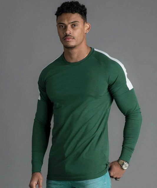 Men's Long Sleeve T-shirt Shirt Jacket - Mubimart