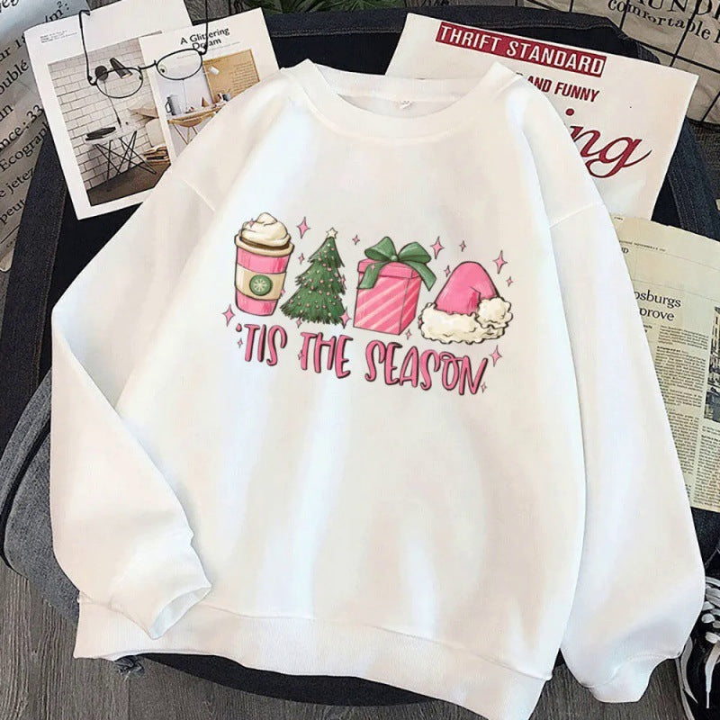 European Size Seasonal Sweatshirt Christmas - Mubimart -  