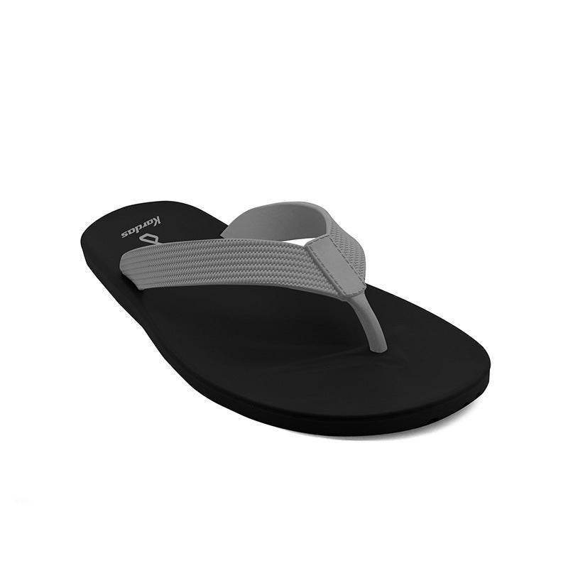 Rubber flip flops beach shoes men's flip flops - Mubimart