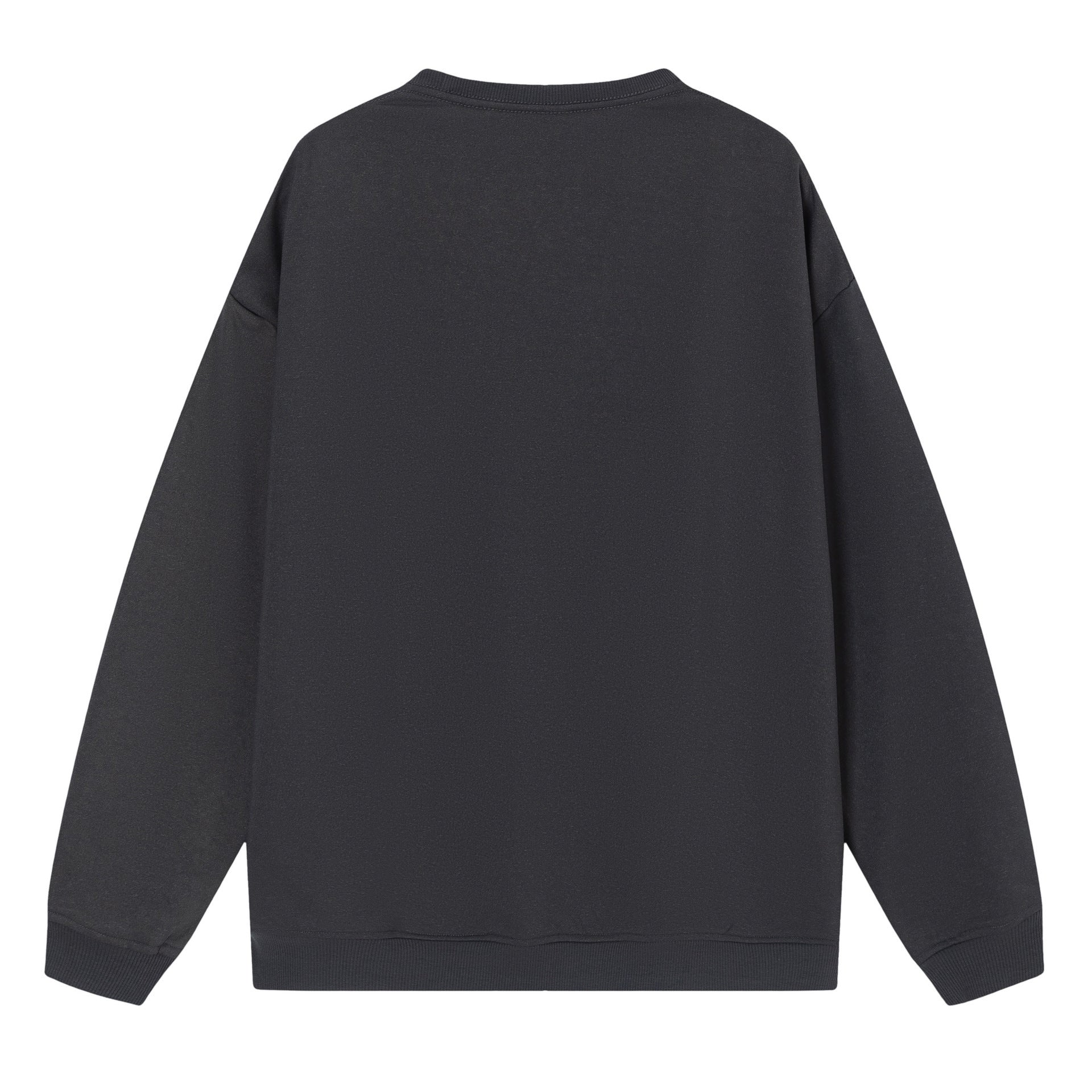 Casual Plus Size Crew Neck Pullover Sweatshirt Top - Mubimart -  