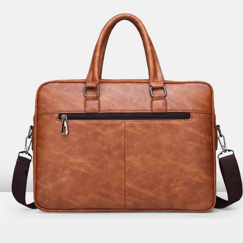 Men's Handbag Simple Business Briefcase - Mubimart