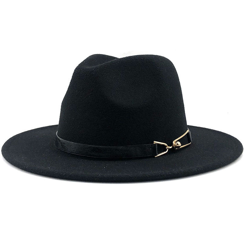 Populaire Fedora Britse Vintage Top Fashion Dames Wollen Hoed