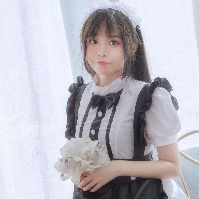 Maid outfit cafe work clothes cosplay clothes - Mubimart
