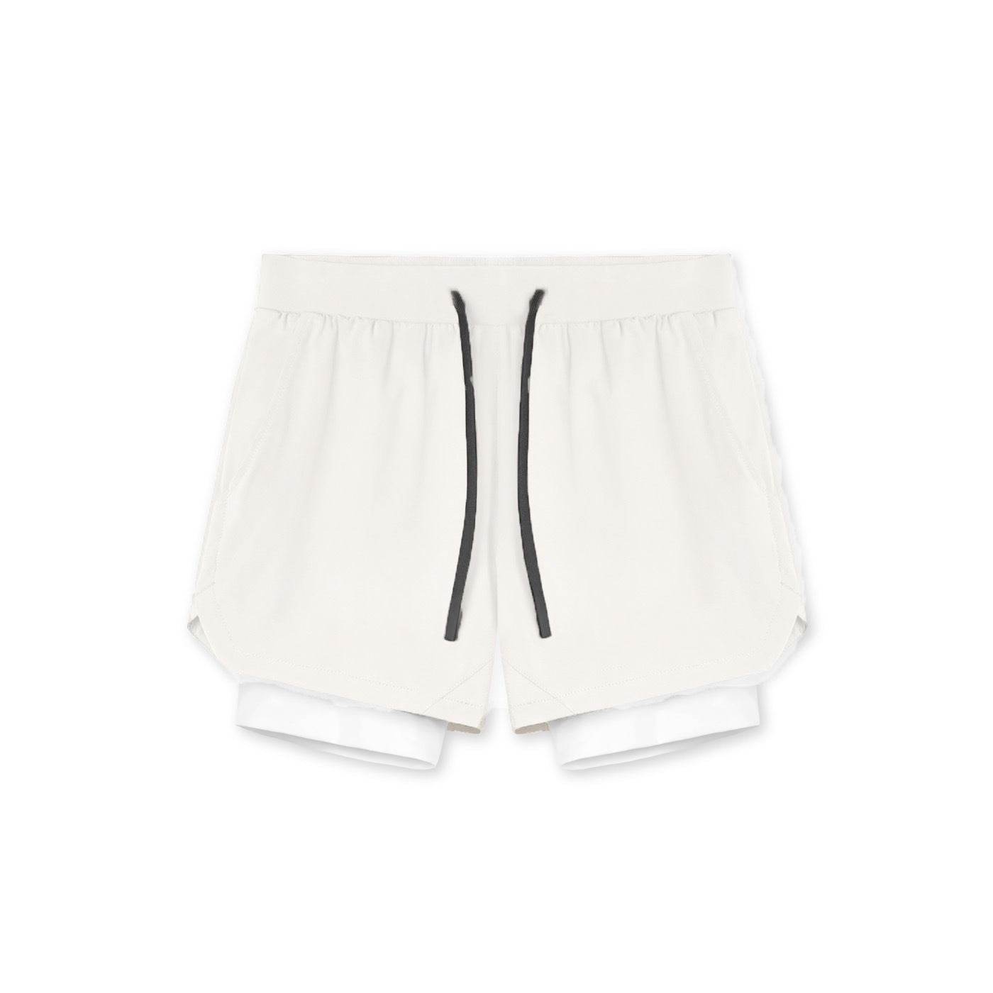 Workout Shorts Men's Nylon Running Training Elastic Quick-drying - Mubimart