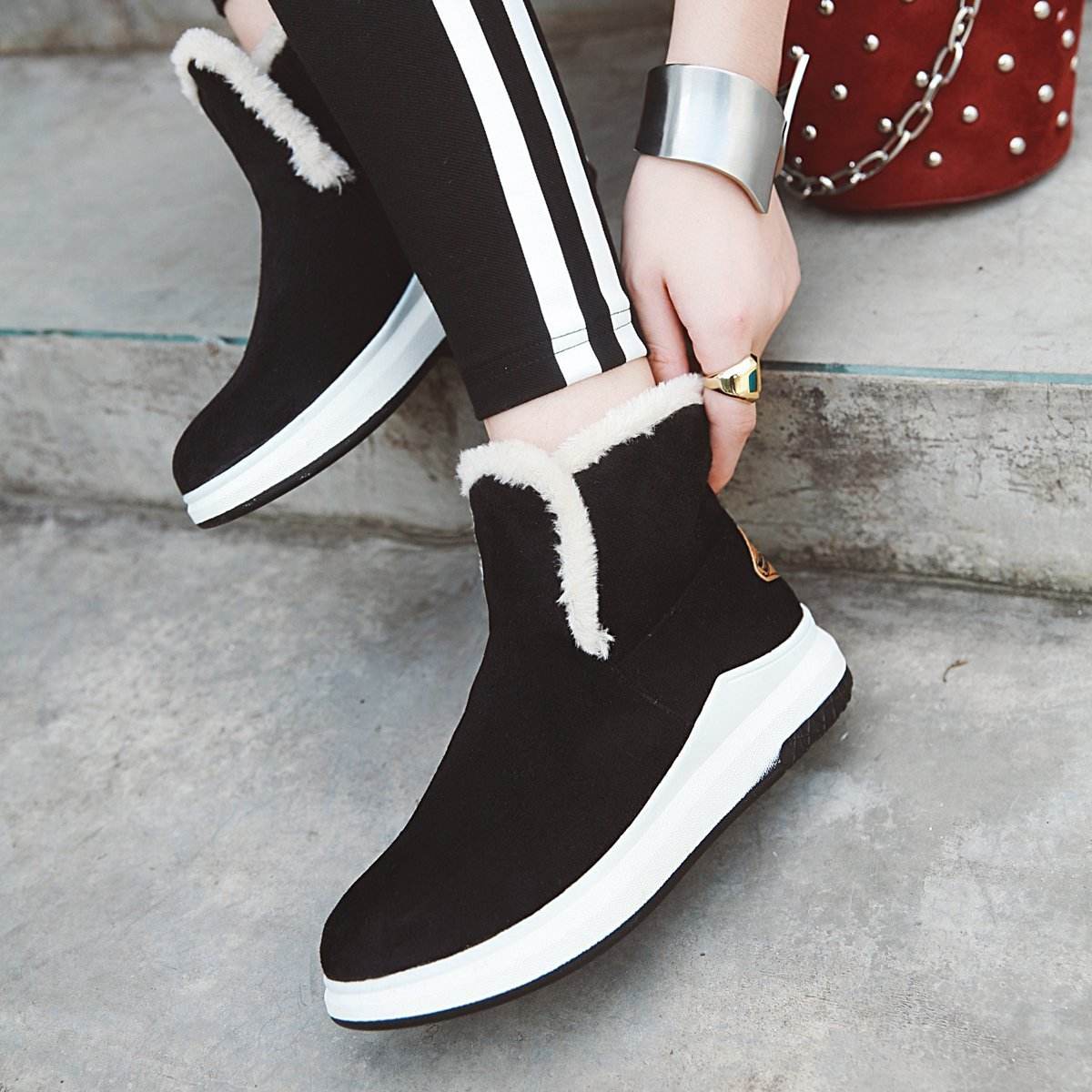 Platform snow boots - Mubimart
