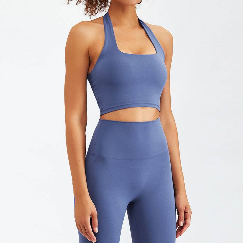 Yoga Top Women's Comfortable Sports Nylon Workout Clothes - Mubimart