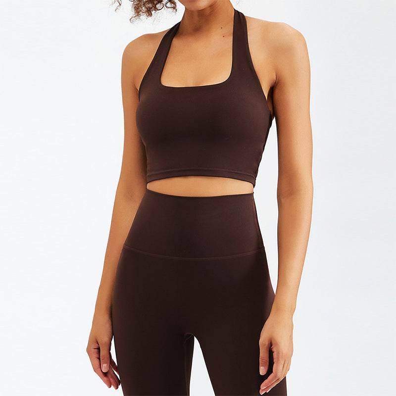 Yoga Top Women's Comfortable Sports Nylon Workout Clothes - Mubimart