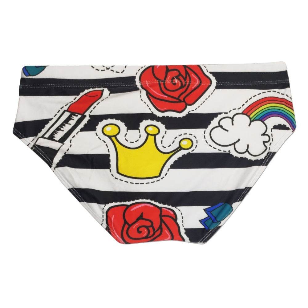 Striped Fashionable Tight Underwear For Men - Mubimart