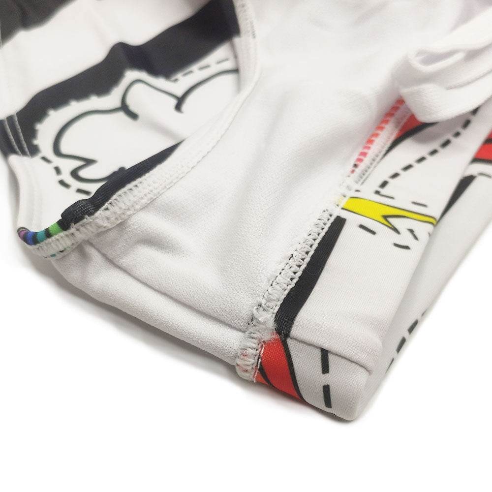 Striped Fashionable Tight Underwear For Men - Mubimart