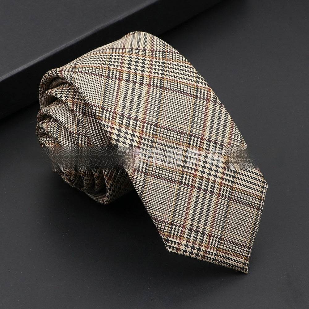 Artificial Woolen Necktie Korean Casual Accessories - Mubimart