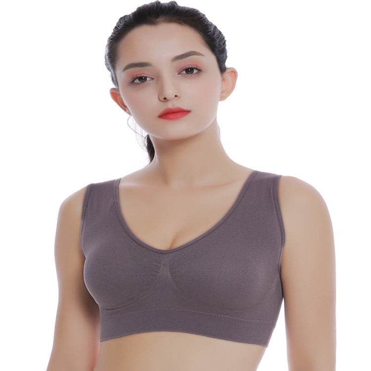 Plus Size Bras For Women Seamless Bra With Pads Big Size 5XL 6XL Bralette Push Up Brassiere Bra Vest - Mubimart