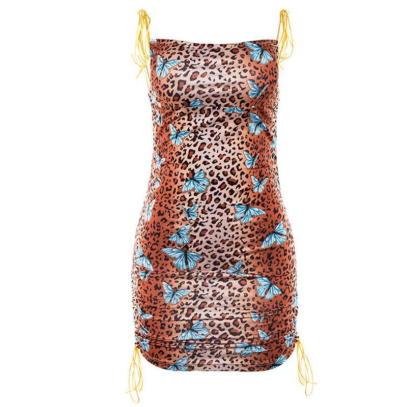 Printed camisole dress - Mubimart