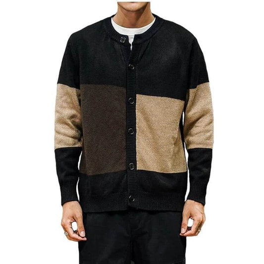 Cardigan sweater coat - Mubimart