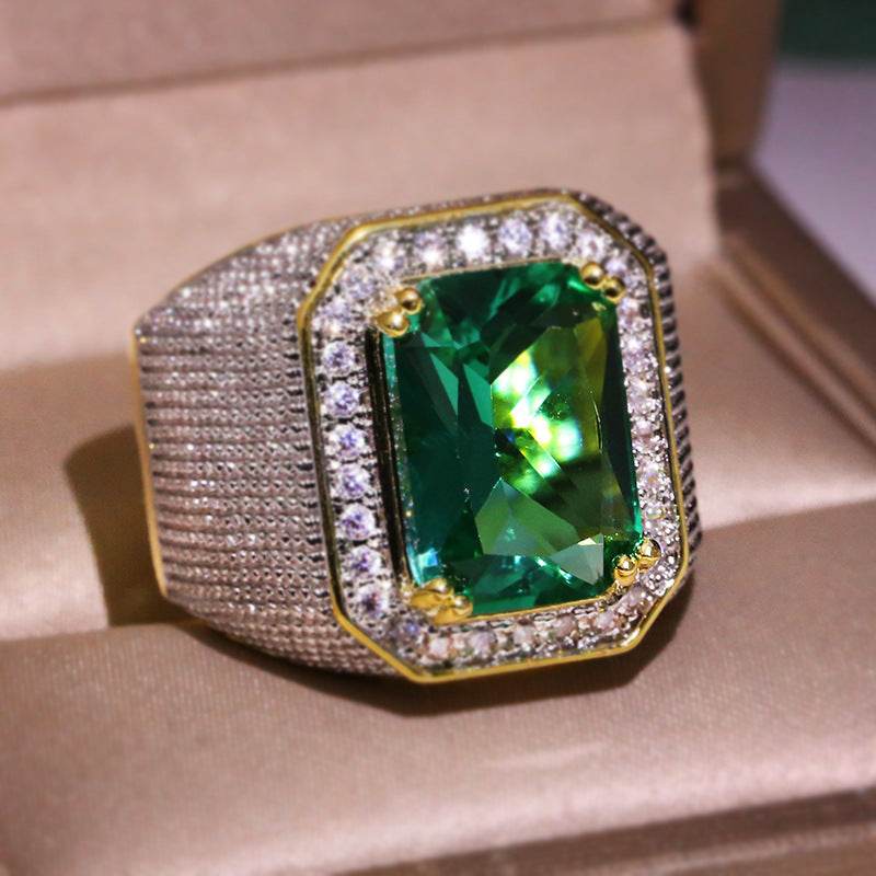Zircon Ring For Men And Women - Mubimart