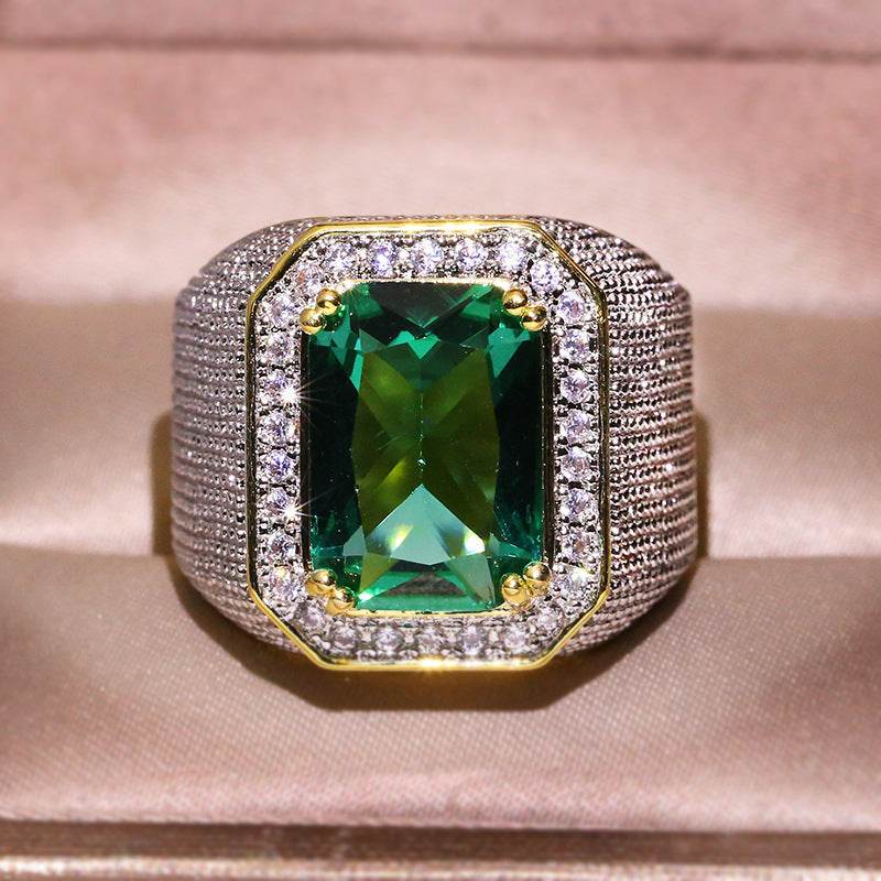 Zircon Ring For Men And Women - Mubimart