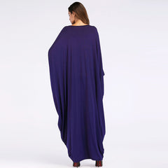 Dubai Batwing Sleeve Robe Plus Size Women's Clothing - Mubimart -  