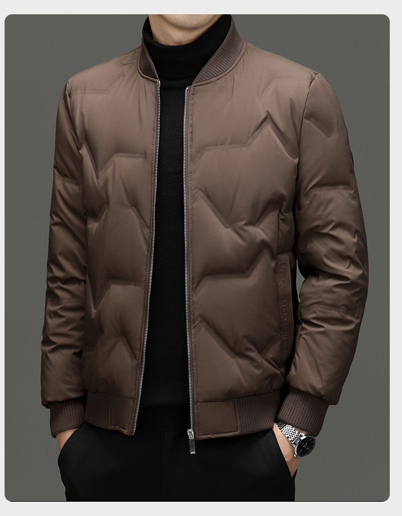 90 Duck Down Winter Men's Business Casual Light Thin Warm Down Jacket