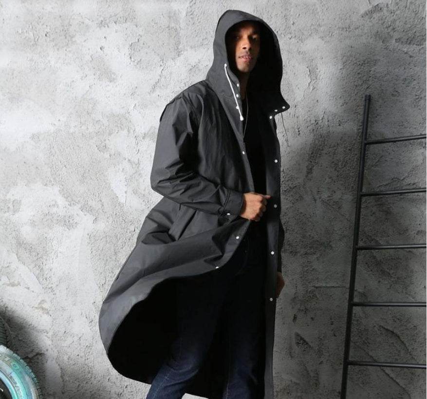 Men's cycling raincoat - Mubimart
