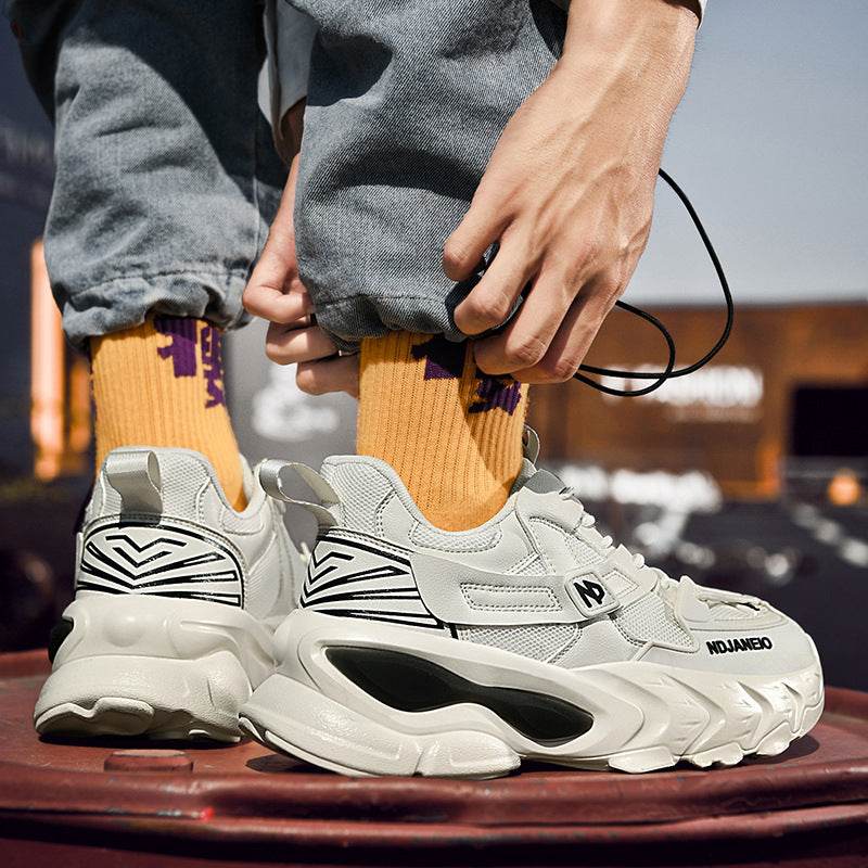 Breathable Mesh Casual Sneaker Men - Mubimart