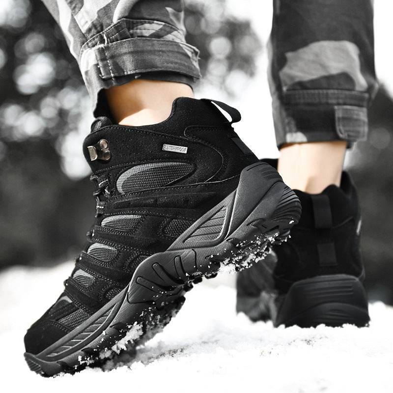 Outdoor High-top Hiking Male Martin Boots - Mubimart