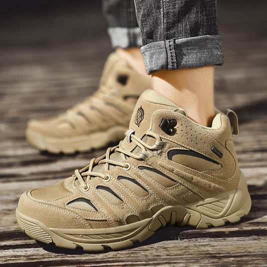 Outdoor High-top Hiking Male Martin Boots - Mubimart
