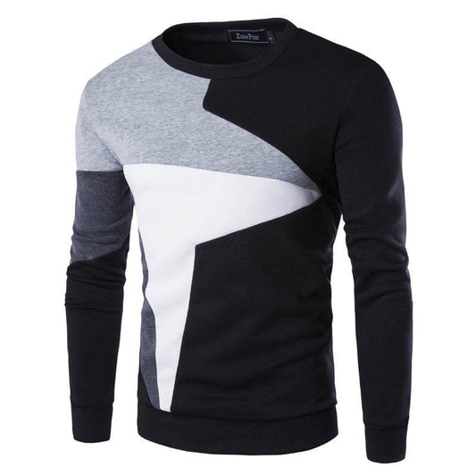 Sweaters Men New Fashion Printed Casual O-Neck Slim Cotton Knitted Mens Sweaters Pullovers Men Brand Clothing - Mubimart