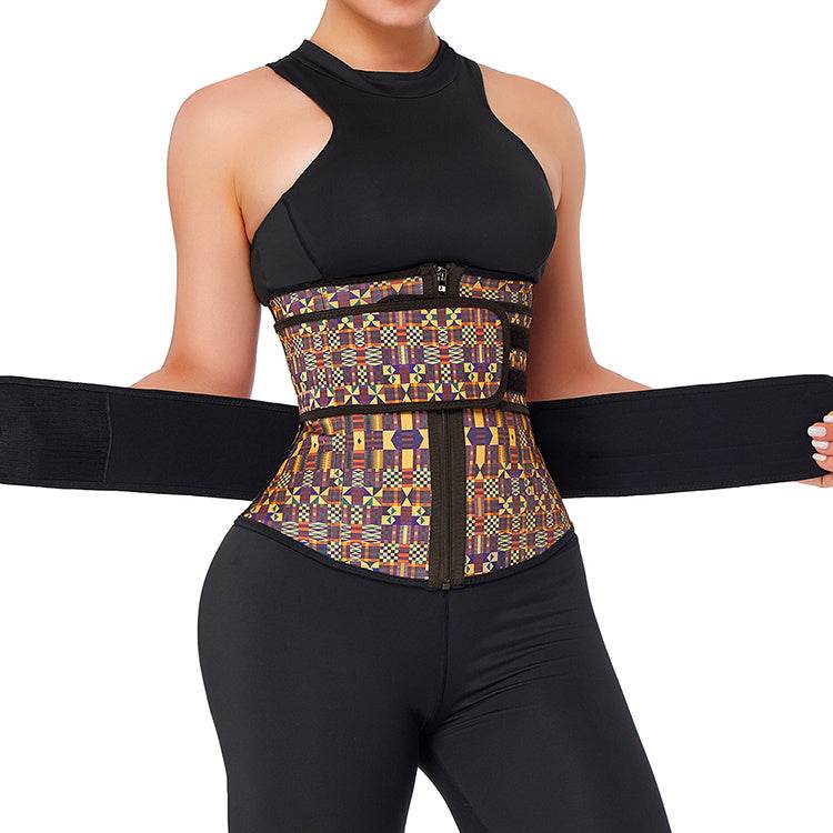 Tummy Control Fitness Waist Shaper Trainer Belt - Mubimart
