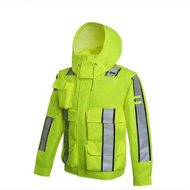Xinghua Reflective Raincoat Overalls Split Raincoat - Mubimart