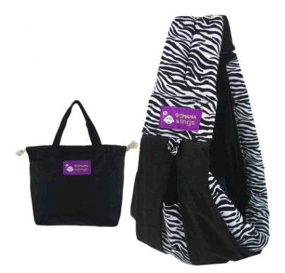 Cotton breathable sling baby carrier baby bag back pocket - Mubimart
