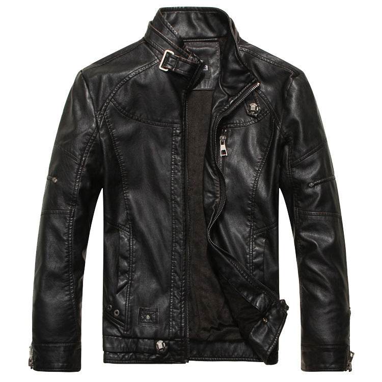 Leather jacket - Mubimart
