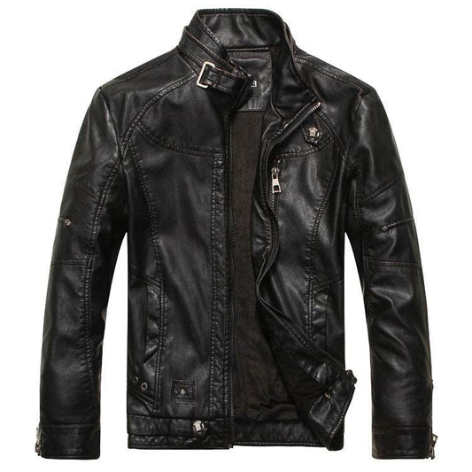 Leather jacket - Mubimart