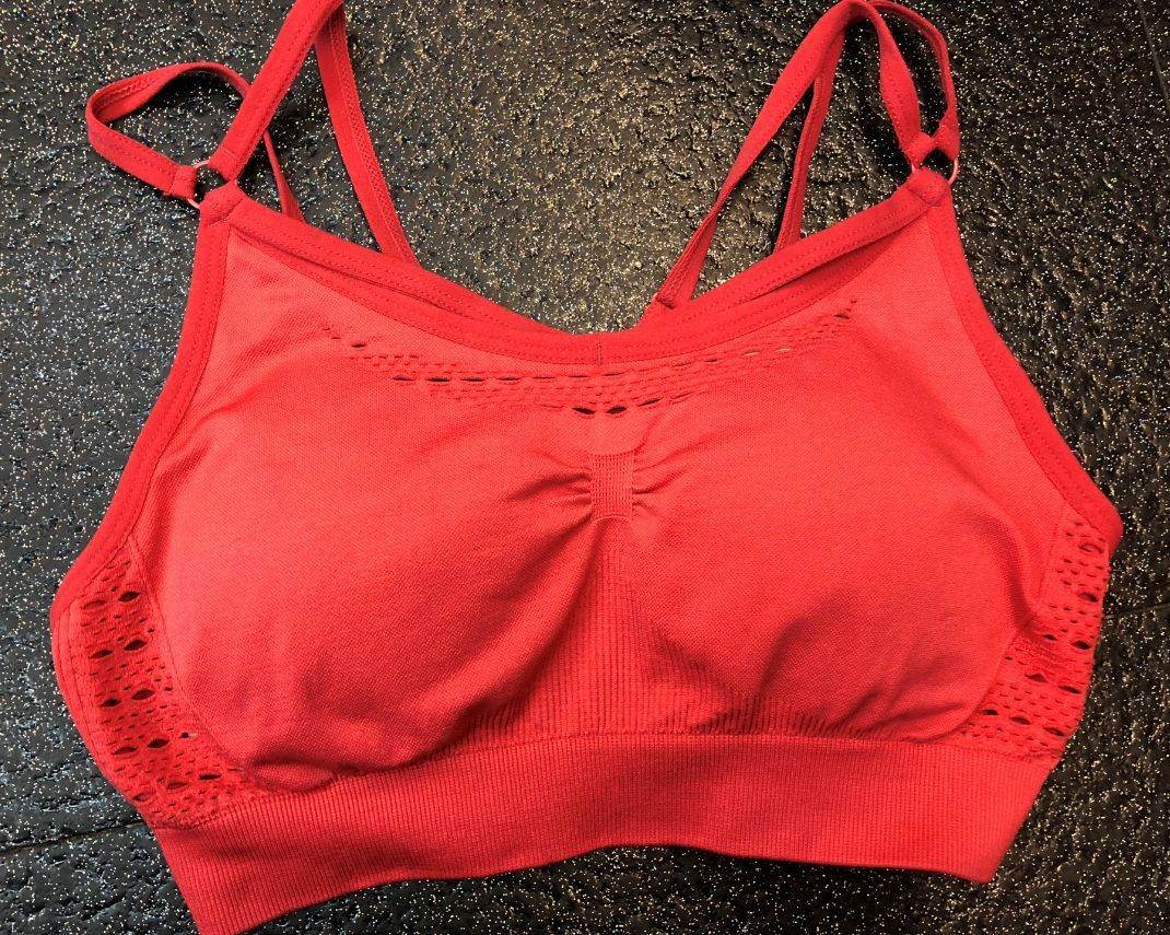 Elastic seamless sports bra - Mubimart