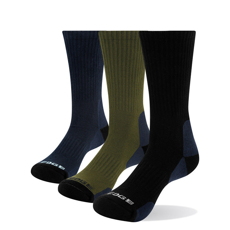 Medium tube casual socks basketball socks men - Mubimart -  