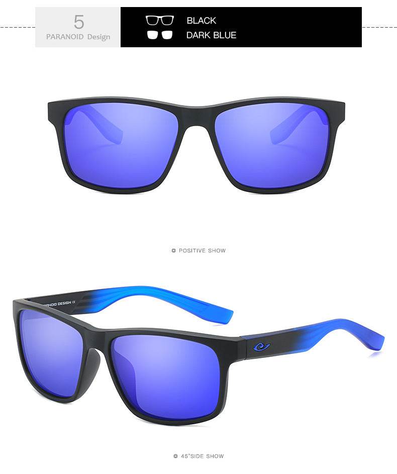 Men's sports polarized sunglasses - Mubimart