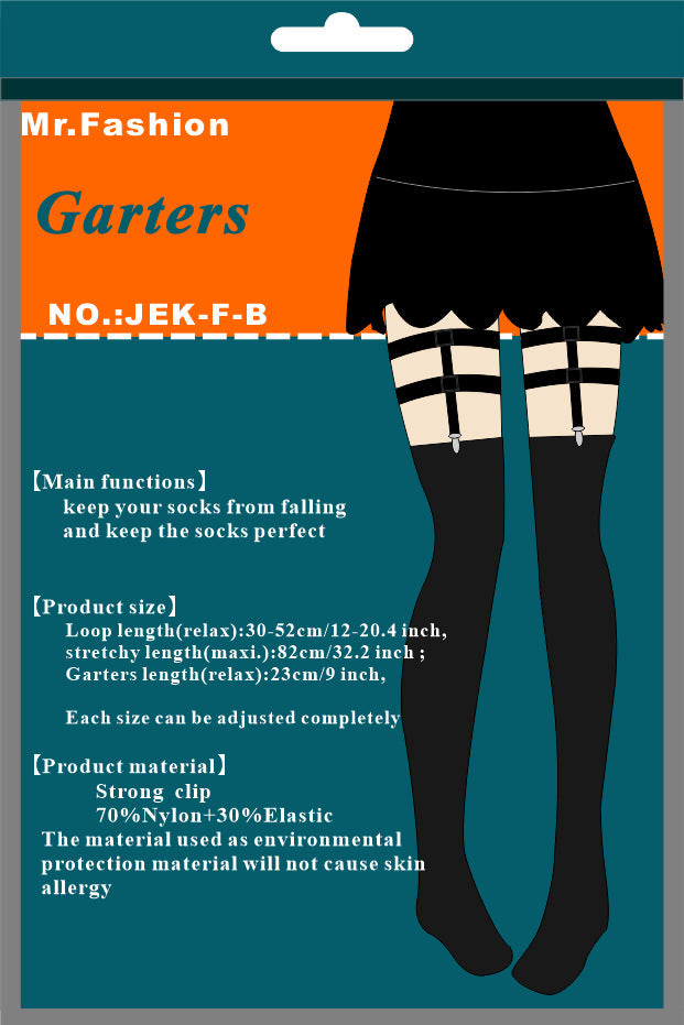 Ladies Stockings Non-slip Garter Belt - Mubimart -  