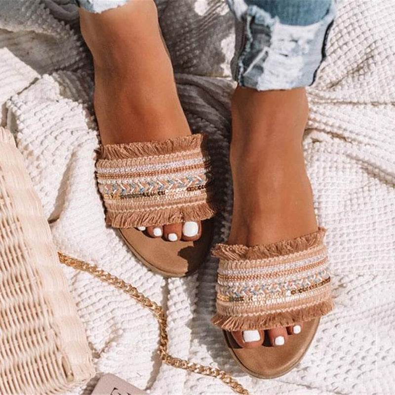 Women's flat sandals - Mubimart