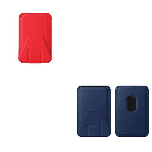 Mobile Phone Holder Card Holder Folding Card Holder Card Sticker Multifunctional Magnetic Card Holder - Mubimart