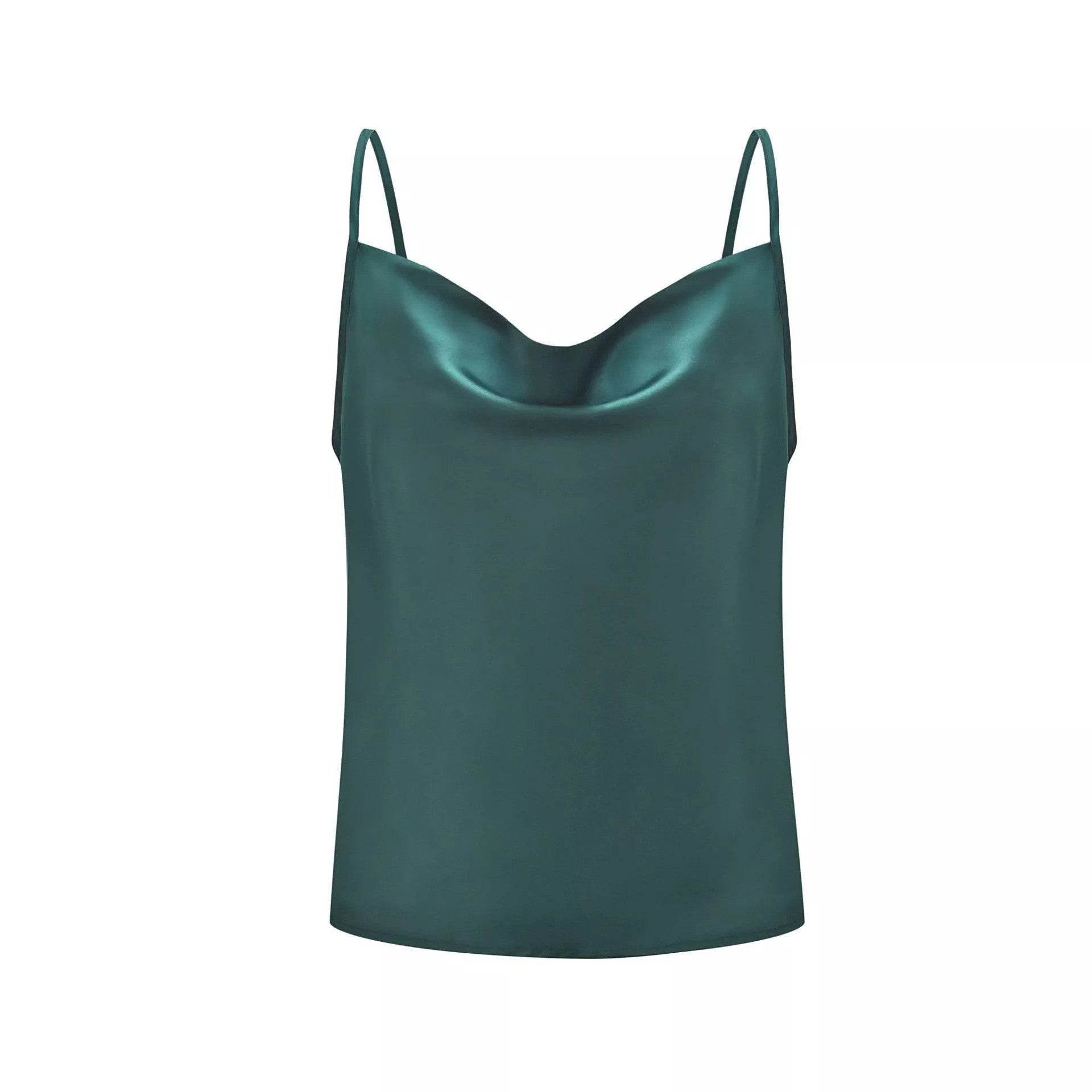 Solid color camisole - Mubimart