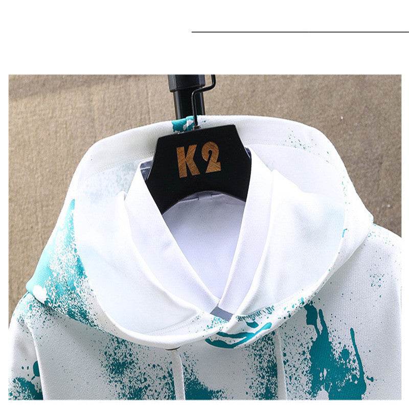 Plus Size Trend Loose Casual Hooded Pullover Sweater - Mubimart